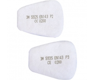Filtre antipoussières pour utilisation avec ou sans les filtres antigaz pour 6500-6800